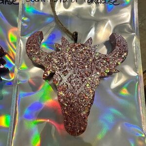 Skull & Flowers car Freshie